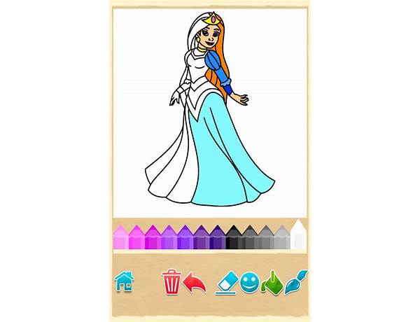 Coloring princesse for Android - Download the APK from Habererciyes